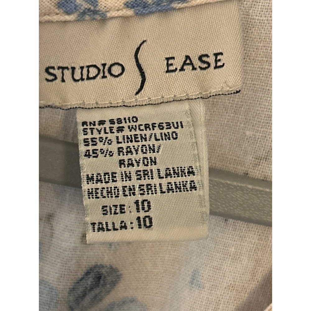 Vintage 90's Womens Studio Ease Sleeveless SundressvSize 10 - Picture 2 of 4